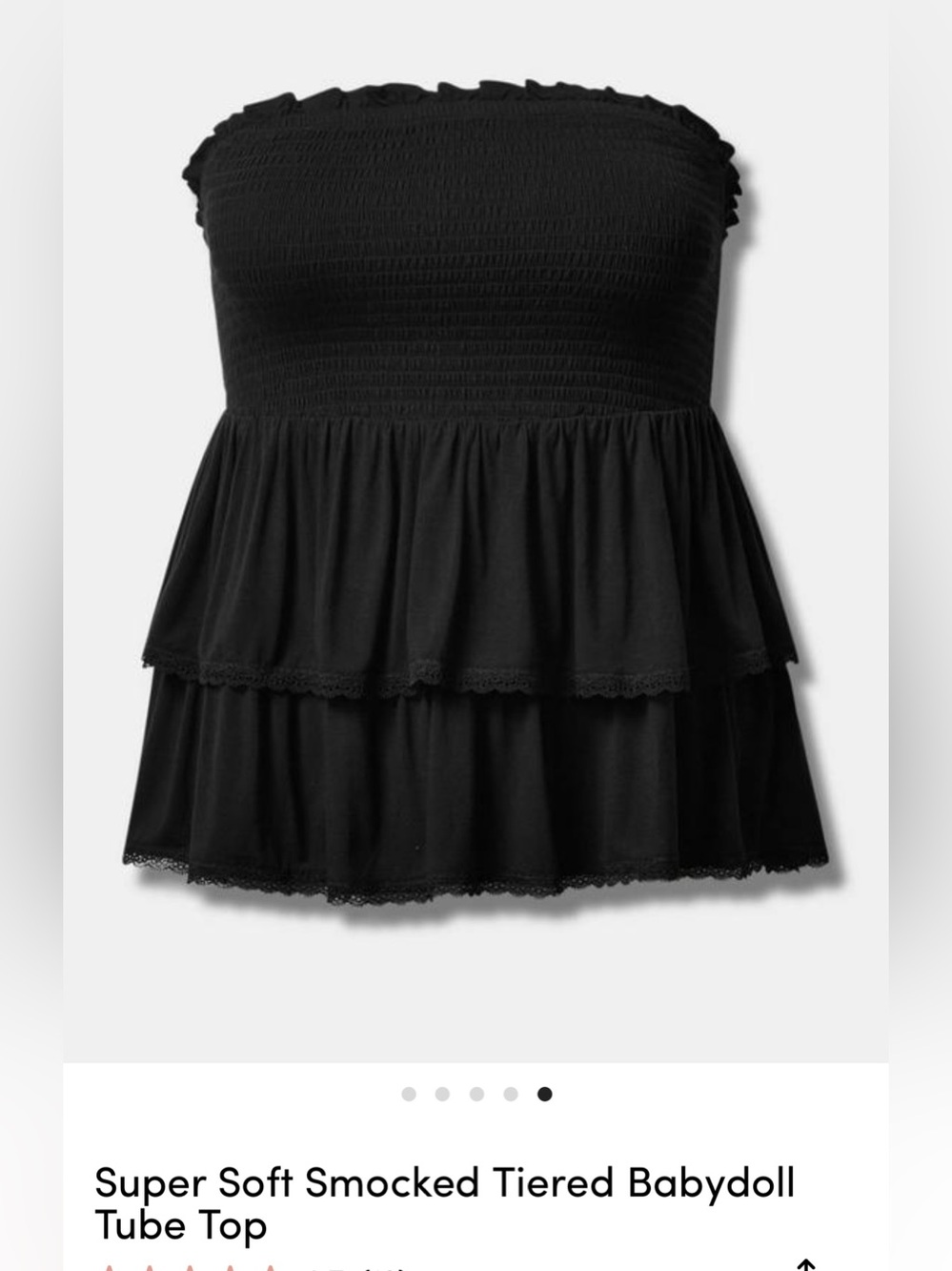 Torrid Size 4 Tube Top